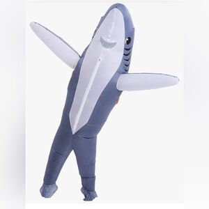 Adult inflatable shark costume